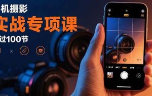 （15867期）手机摄影实战专项课：通过100节实操课程实现从入门到精通的技能进阶