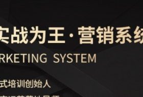 服装老板必修课《实战为王-营销系统》实现业绩被动式增长