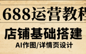 辉哥·1688高级运营课程