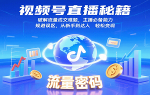 TikTok跨境电商运营实战课：涵盖选品、投流、物流及达人建联全流程
