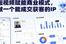 短视频赋能商业模式，做一个能成交获客的IP