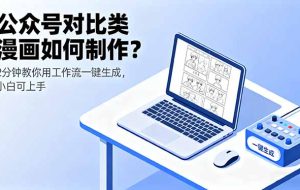 （16059期）公众号对比类漫画如何制作？2分钟教你用工作流一键生成，小白可上手
