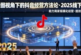 云图视角下的抖音经营方法论，2025线下课，助力商家规模化经营，提效经营（录音+字幕）