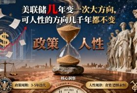 付费文章：美联储几年变一次大方向，可人性的方向几千年都不变