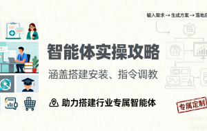 智能体实操攻略：涵盖搭建安装、指令调教，助力搭建行业专属智能体