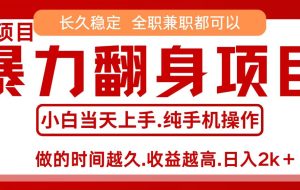 零成本信息差赚钱，小白轻松上手，年前翻项目，8天赚1.6w