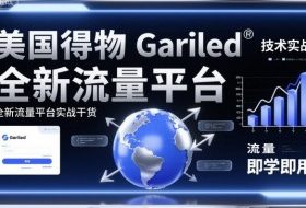 美国得物Gariled技术实战，全新流量平台​实战干货，即学即用