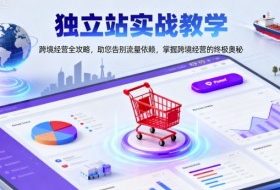 独立站实战教学,跨境经营全攻略,助您告别流量依赖,掌握跨境经营的终极奥