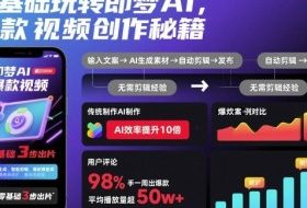 零基础玩转即梦AI,爆款视频创作秘籍