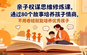 （16455期）亲子权谋思维修炼课，通过80个故事培养孩子情商,不用卷娃就能培养优秀孩子
