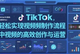 TikTok中视频制做流程，轻松实现Tk中视频的高效创作与运营