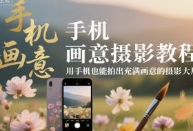 手机画意摄影教程,用手机也能拍出充满画意的摄影大片
