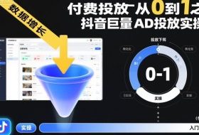 ​​‌‬‌‍⁤⁣​​⁤⁢​⁤​‍‬‬​⁤⁣‍‬⁤​⁡​⁣⁡‌‍​⁤⁣‍⁣​‌⁢⁢⁡‍⁣⁡​付费投放从0到1之抖音巨量AD投放实操
