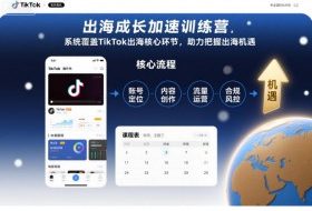 出海成长加速训练营，系统覆盖TikTok出海核心环节，助力把握出海机遇（更新）