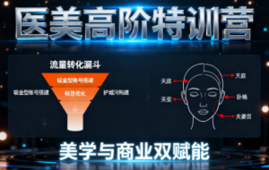 0-1000万医美高阶特训营课程