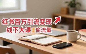 （16661期）小红书百万引流变现-11月线下大课：分享从0到百万引流路径，手把手教偷流量、拿结果