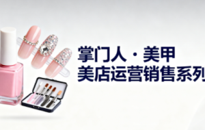 掌门人·美甲店运营销售系列