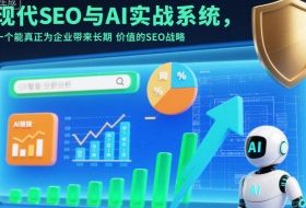 现代SEO与AI实战系统,一个能真正为企业带来长期价值的SEO战略(英语+中文字幕)