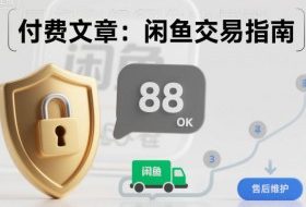 付费文章：闲鱼交易指南，怎么才能降低被坑被马扁的概率