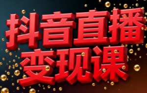 逍遥老师·抖音直播变现课