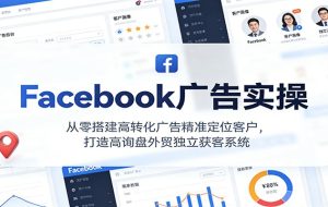 Facebook广告实操，从零搭建高转化广告精准定位客户，打造高询盘外贸独立获客系统
