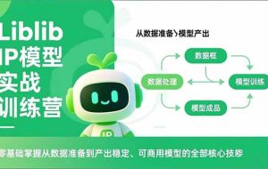 （16955期）Liblib IP模型实战训练营，零基础掌握从数据准备到产出稳定、可商用模型的全部核心技能