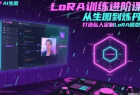 LoRA训练进阶课，从生图到炼丹，打造私人定制LoRA模型