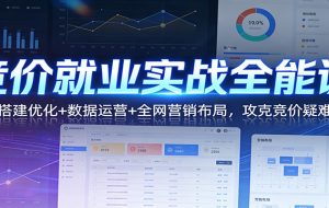 抖音本地推投放实战课:账户搭建,成本控制,避坑指南,10年优化师经验拆解