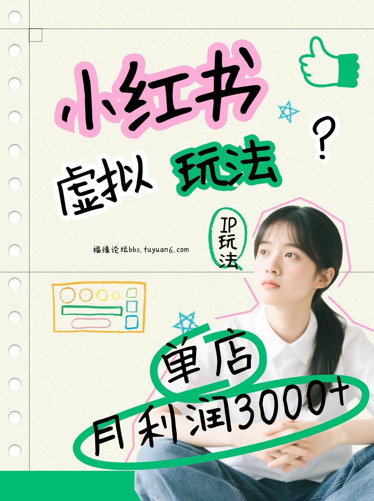 小红书虚拟玩法(铺货流和单品玩法),单店月利润3000+,IP打法+原创商品(0违规) 小红书虚拟玩法(铺货流和单品玩法),单店月利润3000+,IP打法+原创商品(0违规)