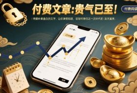 付费文章：贵气已至！用最朴素直白的文字，让你清楚知道，该如何接住这一次时代的泼天富贵