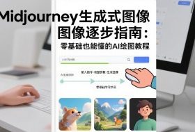 Midjourney生成式图像逐步指南：零基础也能懂的AI绘图教程