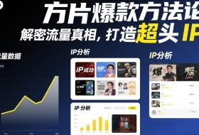 方片爆款方法论，解密流量真相，打造超头IP