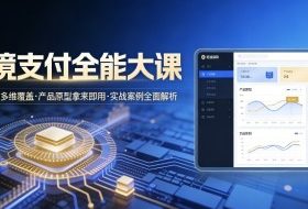 跨境支付全能大课，系统理论多维覆盖，产品原型拿来即用，实战案例全面解析