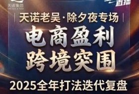 天诺老吴2026除夕夜专场电商小春晚盈利跨境突围，覆盖全域流量、电商运营、企业降本、IP私域、本地生意全赛道