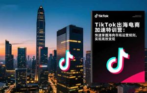 （17442期）TikTok出海电商加速特训营-更新：快速掌握海外市场运营规则，实现高效变现