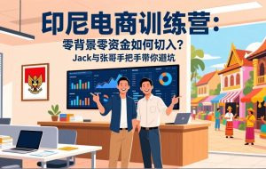 （17533期）印尼电商训练营：零背景零资金如何切入？Jack与张哥手把手带你避坑