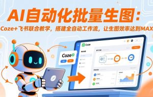 (17575期)AI自动化批量生图:Coze+飞书联合教学,搭建全自动工作流,让生图效率达到MAX