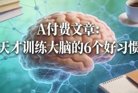 付费文章：天才训练大脑的6个好习惯