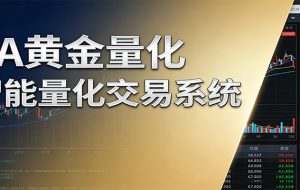 稳盈型黄金EA量化交易系统，全程无需人工盯盘，系统精准捕捉市场信号