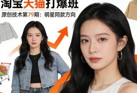 《淘宝天猫打爆班》原创技术第79期：明星同款方向