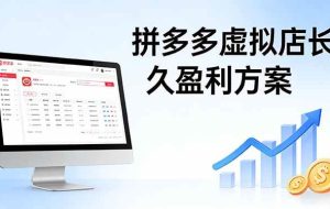 (17826期)拼多多虚拟店长久盈利方案:实操步骤 + 矩阵思路,日入 1K 不难