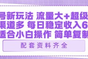 视频号新玩法：ai飞行视频玩法，每日稳定入账5张左右【配套齐全】