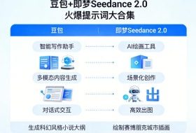 豆包+即梦Seedance 2.0，市面上卖的比较火爆的提示词大合集