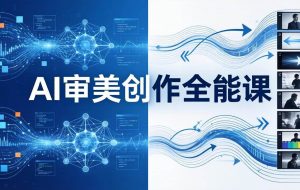 （17973期）AI审美创作全能课：MJ+Seedance+模型训练+影视分镜+编剧，一站式掌握AI艺术创作