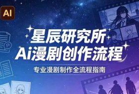 AI漫剧创作全流程指南｜从工具到编剧，从流量到变现，小白也能学会的专业漫剧制作法