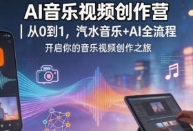 AI音乐视频创作营｜从0到1，汽水音乐+AI全流程，开启你的音乐视频创作之旅