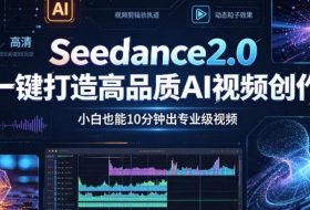 Seedance2.0一键打造高品质AI视频创作，小白也能10分钟出专业级视频