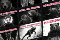 情绪放大镜-动物心理学爆款短视频课，文案公式、AI生图、多平台变现，14天复制20W粉