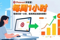 Pinterest实验室：每周仅需一小时，提高网站流量和销售！