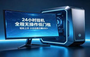 三角洲自动跑刀，纯自动挂机项目，零基础小白躺赚无忧